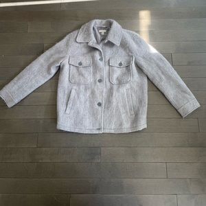 Topshop - Mohair Jacket - Grey (S)
